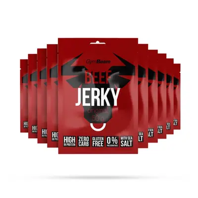 GymBeam Beef Jerky 10 x 50 g