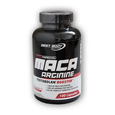 Best Body Nutrition Professional Maca Arginine testobolan 100 kapslí