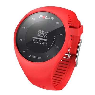 Polar M200 Red GPS hodinky s měřením tepu ze zápěstí (AKČNÍ CENA)