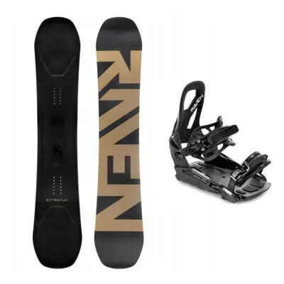 Raven Extremum Carbon Gold snowboard + Raven S230 Black vázání