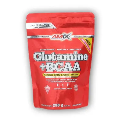 Amix L-Glutamine + BCAA 250g sáček