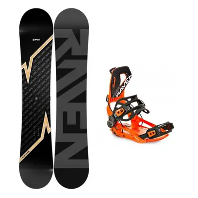 Raven Pulse snowboard + Raven Fastec FT360 orange vázání