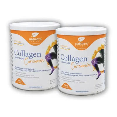 Natures Finest 2x Collagen Joint Care Curcumin with Fortigel 140g