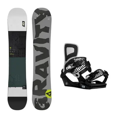 Gravity Silent 24/25 pánský snowboard + Gravity Indy black/white vázání