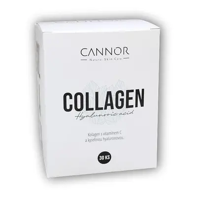 Cannor Collagen hyaluronic acid 30 sáčků nápoj