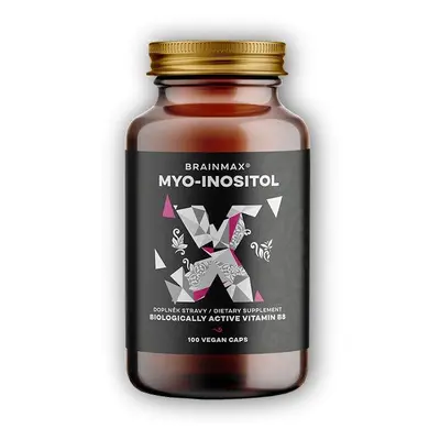 BrainMax Myo-Inositol 500mg 100 rostlinných kapslí