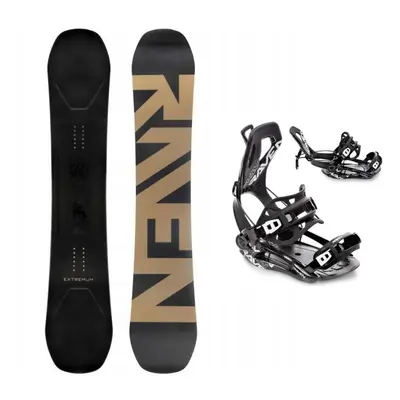 Raven Extremum Carbon Gold snowboard + Raven Fastec FT360 black vázání