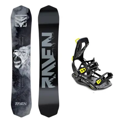 Raven Lion pánský snowboard + Raven RAGE Fastec FT360 black/lime vázání