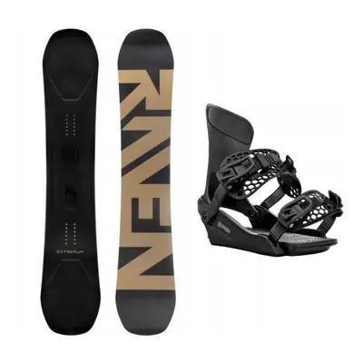 Raven Extremum Carbon Gold snowboard + Raven King black vázání