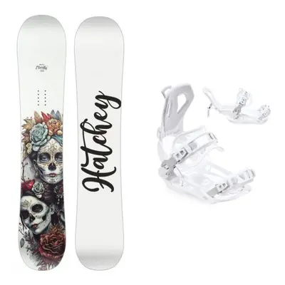 Hatchey Eternity dámský snowboard + Raven Fastec FT360 white vázání