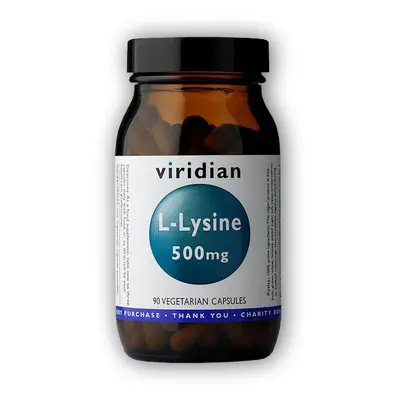 Viridian L-Lysine 90 kapslí