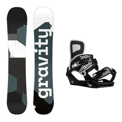 Gravity Adventure 24/25 snowboard + Gravity Indy black/white vázání