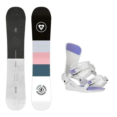 Gravity Electra 24/25 dámský snowboard + Gravity Fenix white/lavender vázání