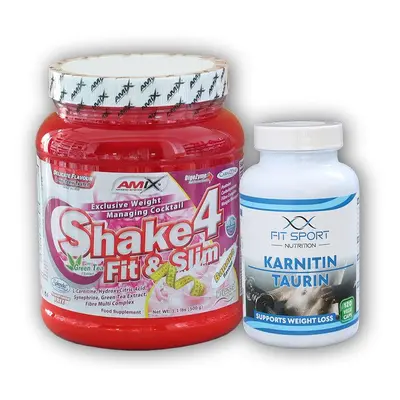 FitSport Nutrition Karnitin Taurin 120cp + Shake4 500g