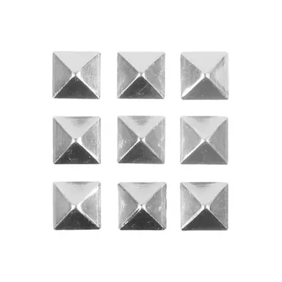 Gravity Pyramid Studs silver grip