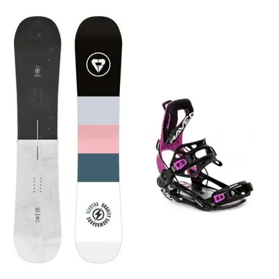 Gravity Electra 24/25 dámský snowboard + Raven Fastec FT360 black/fuchsia vázání