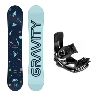 Gravity Pluto dětský snowboard + Croxer MP180 vázání