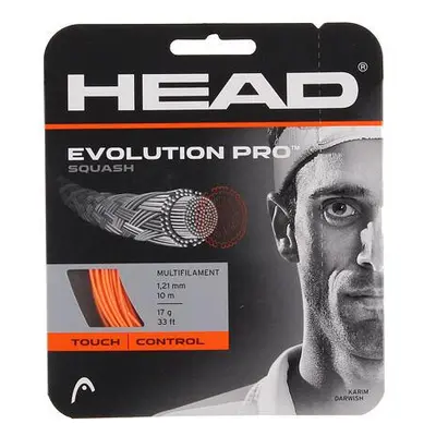 Head Evolution Pro squashový výplet 10 m oranžová