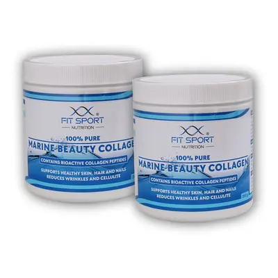 FitSport Nutrition 2x100% Pure Marine Beauty Collagen 250g Bioaktivní kolagen.peptidy VERISOL