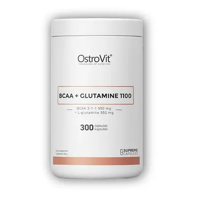 Ostrovit Supreme BCAA + Glutamine 1100mg 300 kapslí