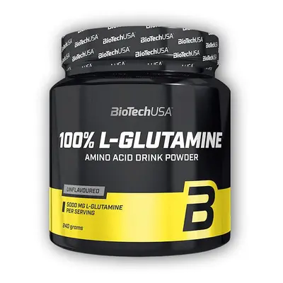 BioTech USA 100% L-glutamine 240g