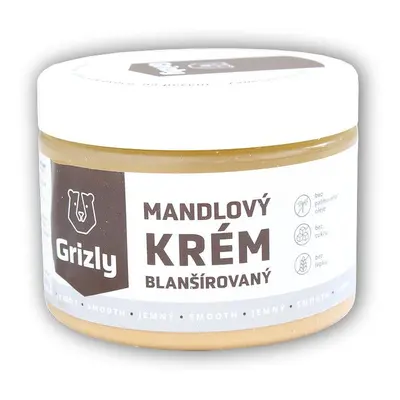 Grizly Mandlový krém blanšírovaný jemný 500g