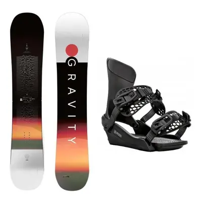 Gravity Bandit 24/25 pánský snowboard + Raven King black vázání