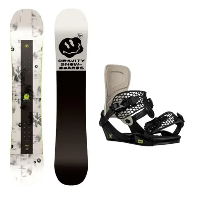 Gravity Madball 24/25 pánský snowboard + Gravity Indy stone/black vázání