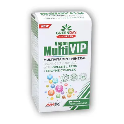 Amix GreenDay ProVEGAN Vegan Multi VIP 60 tablet BOX