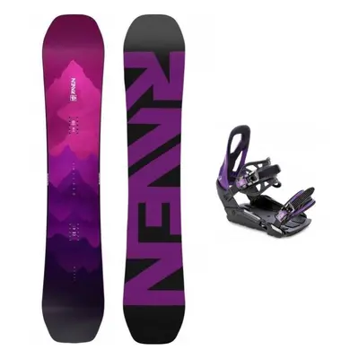 Raven Destiny dámský snowboard + Raven S230 Black/violet vázání