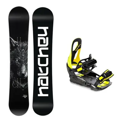 Hatchey Leader freestyle snowboard + Raven S230 lime vázání