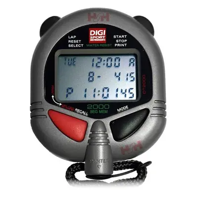 Digi Sport Instrument Stopky multifunkční DT2000 s kapacitou pro 2000 záznamů