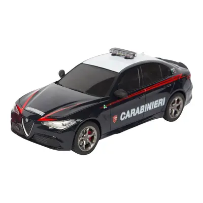 RE.EL Toys RC auto Alfa Romeo Giulia Quadrifoglio Carabinieri 1:18, 2,4 GHz