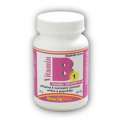 Nutristar Thiamin vitamín B1 10mg 100 tbl