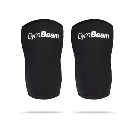 GymBeam Neoprenová bandáž na koleno Conquer POUZE S - černá (VÝPRODEJ)