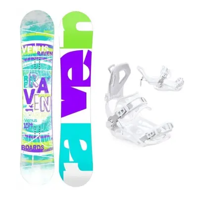 Raven Venus dámský snowboard + Raven Fastec FT360 white vázání