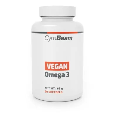 GymBeam Vegan Omega 3 90 kaps. (VÝPRODEJ)