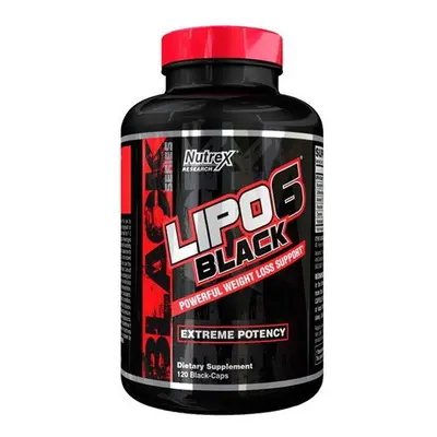 Nutrex Lipo 6 Black 120 kapslí