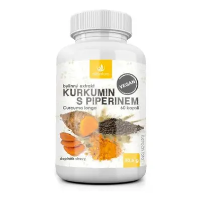 Allnature Kurkumin s piperinem 60 kapslí