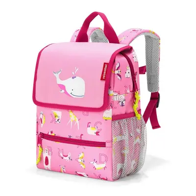 Reisenthel Backpack Kids Abc friends pink batoh