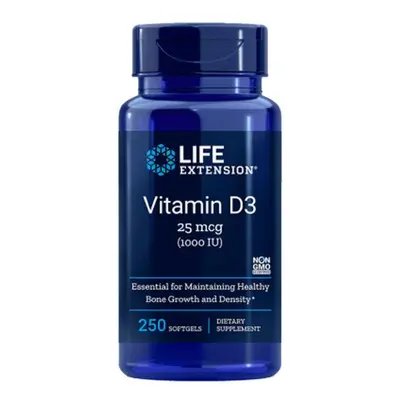 Life Extension Vitamin D3 25mcg (1000 IU) 250 Tobolek