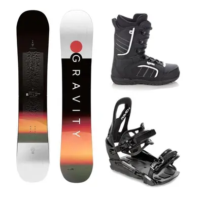 Gravity Bandit 24/25 snowboard + Raven S230 Black vázání + Raven Target obuv