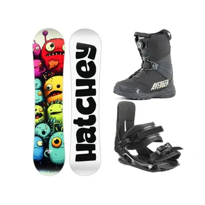 Hatchey Loony dětský snowboard + Hatchey Tactic Junior + Beany Avenger BS boty