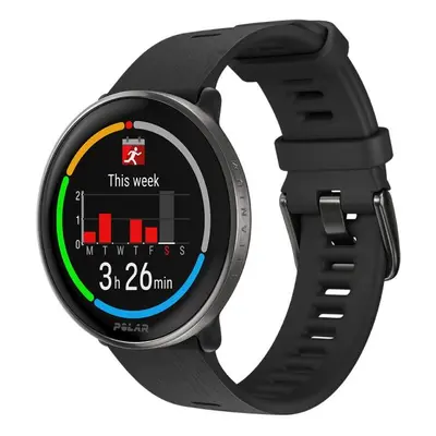 Polar Ignite 3 Titanium, kožený a silikonový řemínek