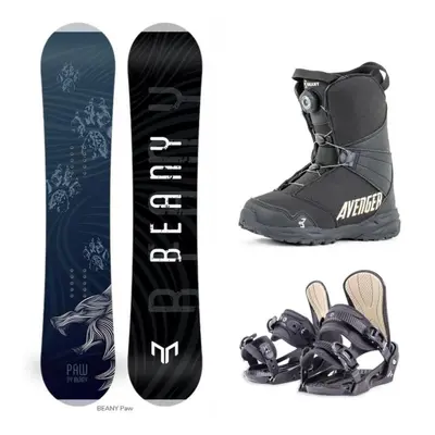 Beany Paw juniorský snowboard + Beany Junior vázání + Beany Avenger BS boty