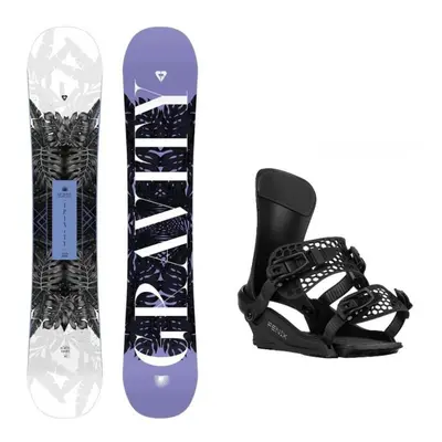 Gravity Trinity 24/25 dámský snowboard + Gravity Fenix black vázání