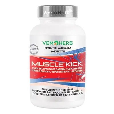 VemoHerb Muscle Kick 90 kapslí