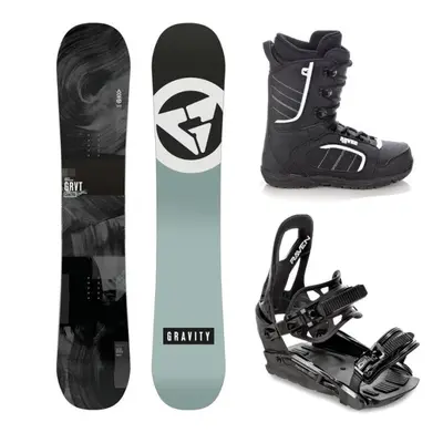 Gravity Contra 24/25 snowboard + Raven S230 Black vázání + Raven Target obuv