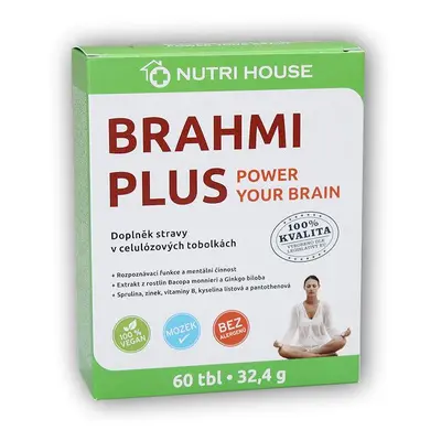 Nutri House Brahmi plus 60 kapslí