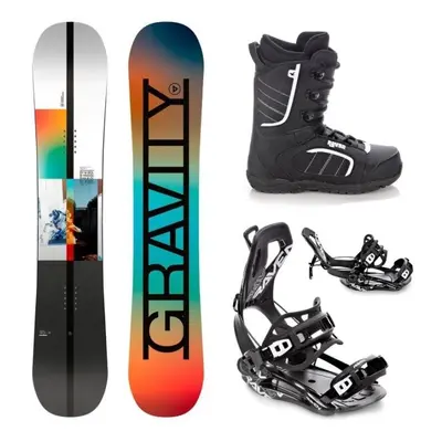 Gravity Symbol 24/25 snowboard + Raven Fastec FT360 black vázání + Raven Target obuv